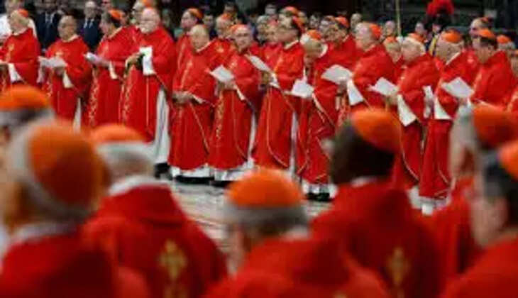 PAPAL CONCLAVE BEGINS