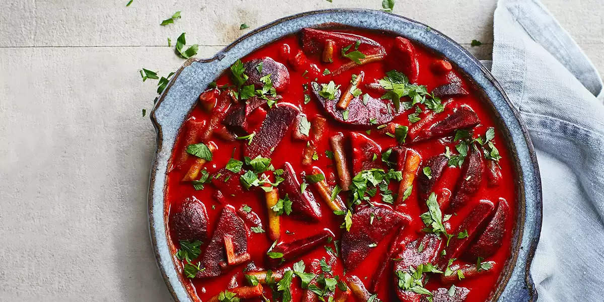 Beetroot-curry
