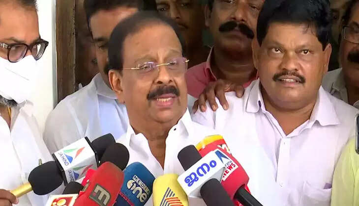 sudhakaran press meet