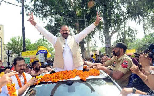 AAP wins in jaladhar