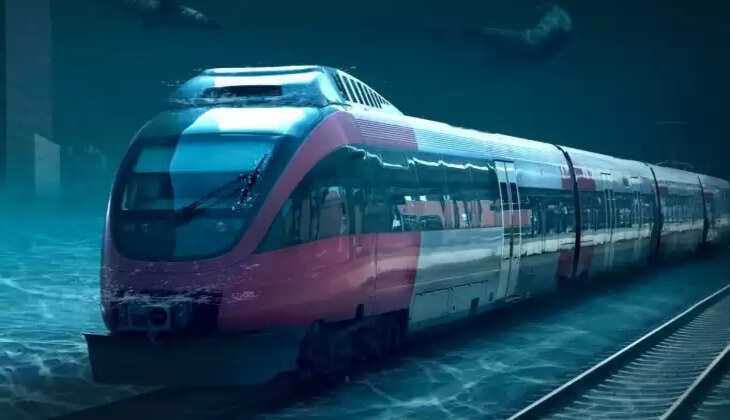under water train