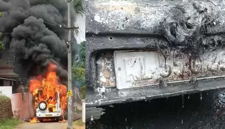 Thrissur traveler fire 
