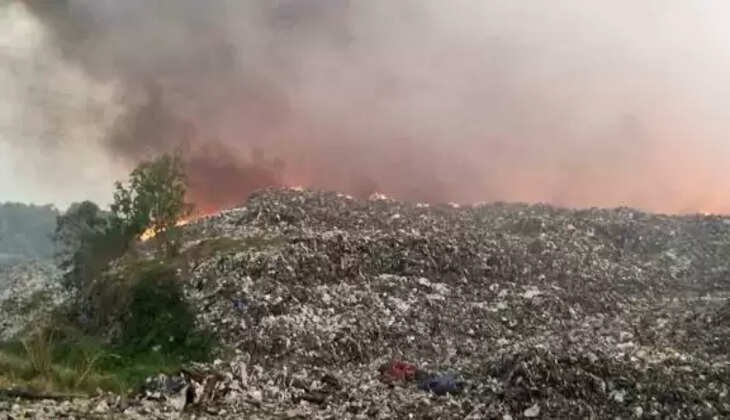 Brahmapuram waste plant fire 
